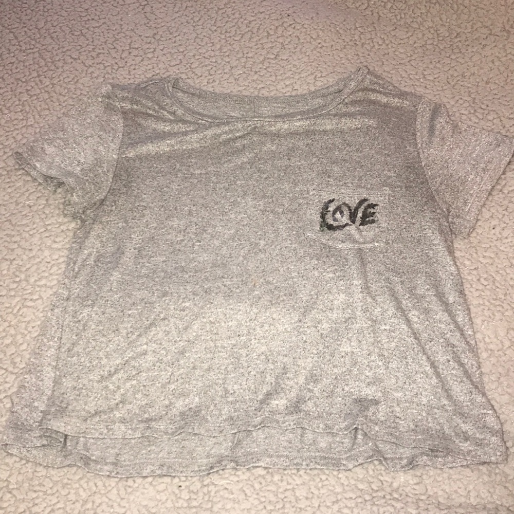 American Eagle Grey Top